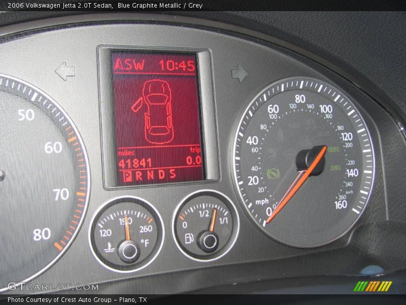 Blue Graphite Metallic / Grey 2006 Volkswagen Jetta 2.0T Sedan