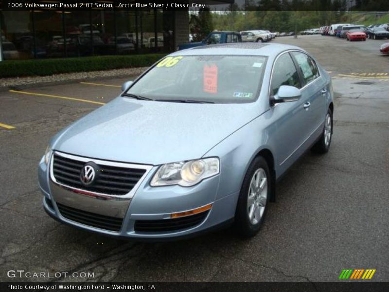 Arctic Blue Silver / Classic Grey 2006 Volkswagen Passat 2.0T Sedan