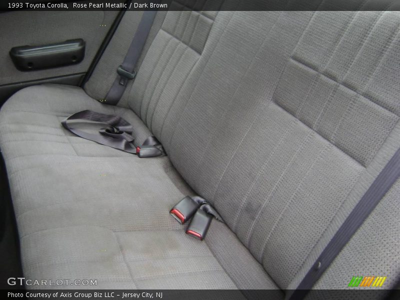 Rose Pearl Metallic / Dark Brown 1993 Toyota Corolla