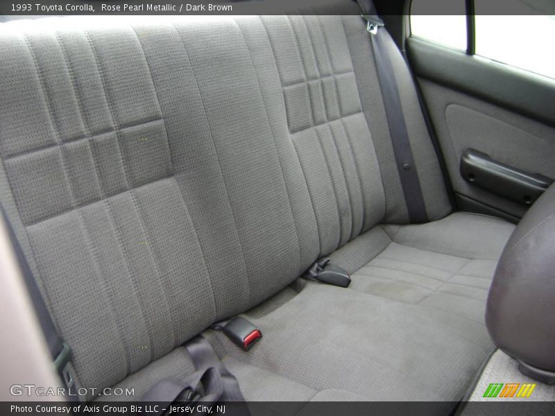 Rose Pearl Metallic / Dark Brown 1993 Toyota Corolla