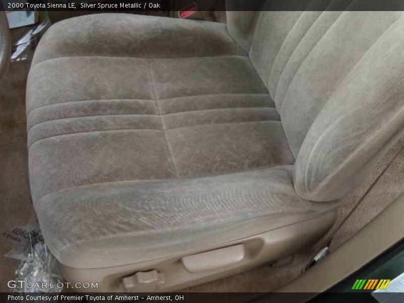 Silver Spruce Metallic / Oak 2000 Toyota Sienna LE