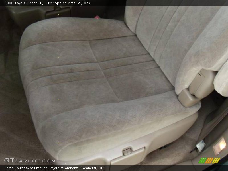 Silver Spruce Metallic / Oak 2000 Toyota Sienna LE