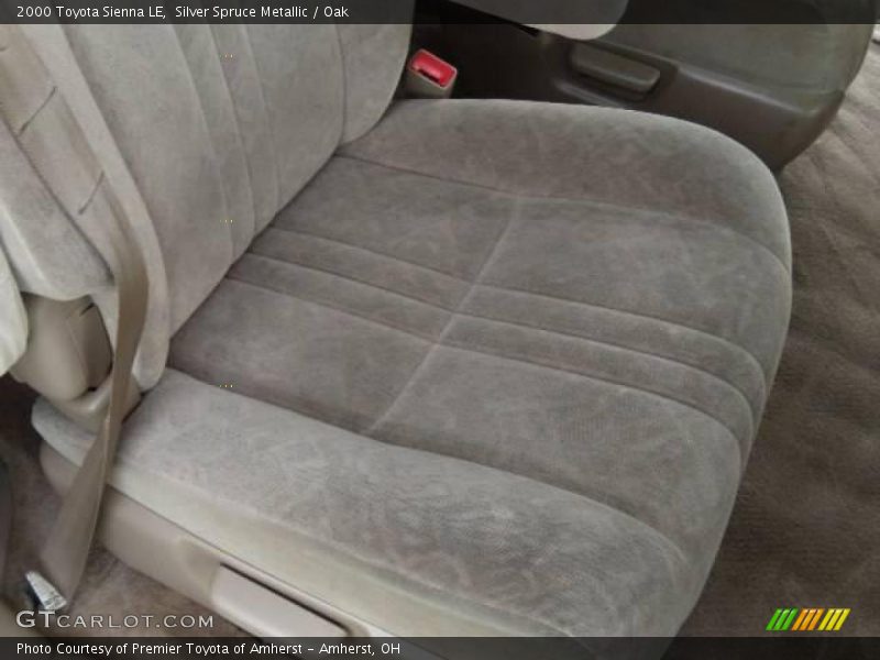 Silver Spruce Metallic / Oak 2000 Toyota Sienna LE