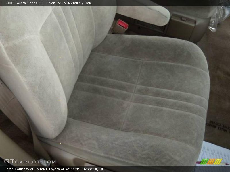Silver Spruce Metallic / Oak 2000 Toyota Sienna LE