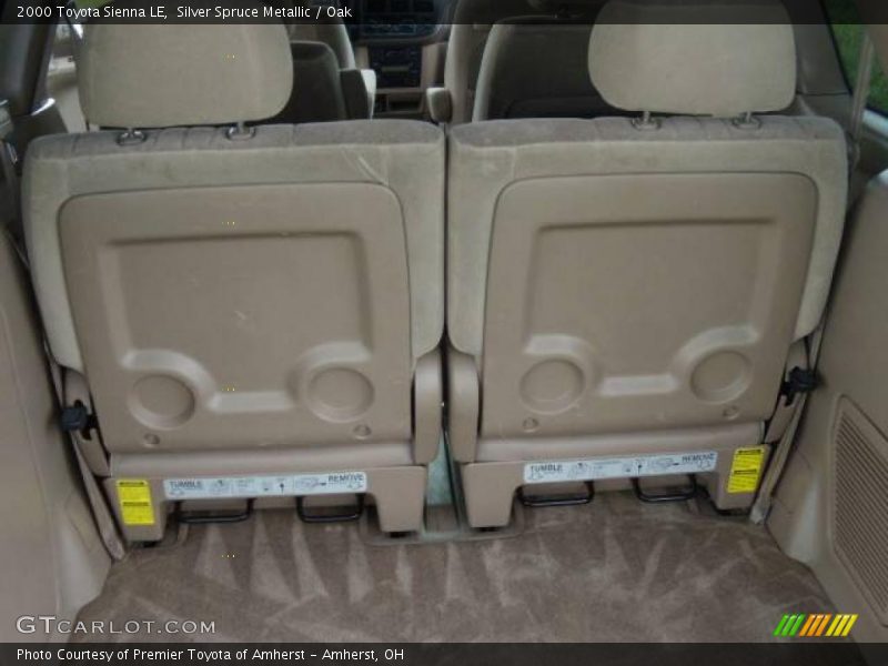 Silver Spruce Metallic / Oak 2000 Toyota Sienna LE