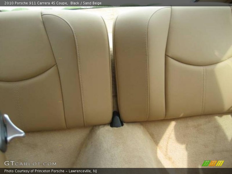 Black / Sand Beige 2010 Porsche 911 Carrera 4S Coupe