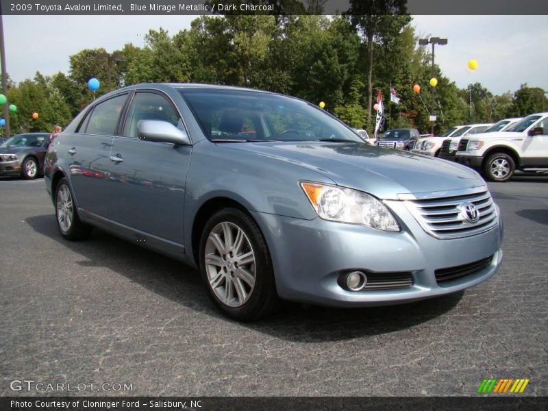 Blue Mirage Metallic / Dark Charcoal 2009 Toyota Avalon Limited