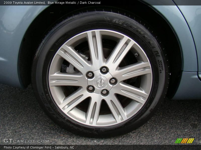 Blue Mirage Metallic / Dark Charcoal 2009 Toyota Avalon Limited