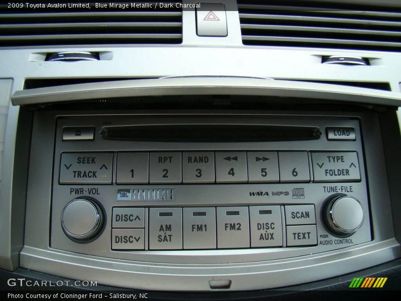 Blue Mirage Metallic / Dark Charcoal 2009 Toyota Avalon Limited