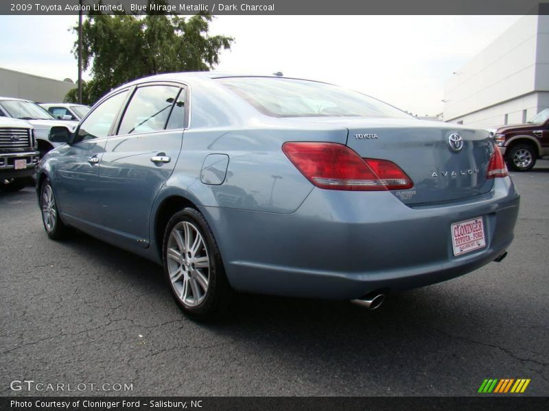 Blue Mirage Metallic / Dark Charcoal 2009 Toyota Avalon Limited