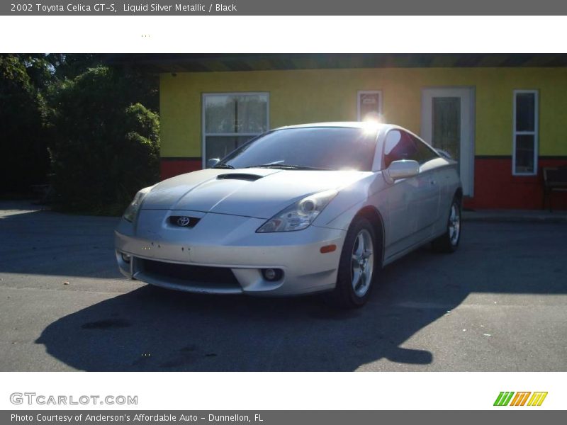 Liquid Silver Metallic / Black 2002 Toyota Celica GT-S