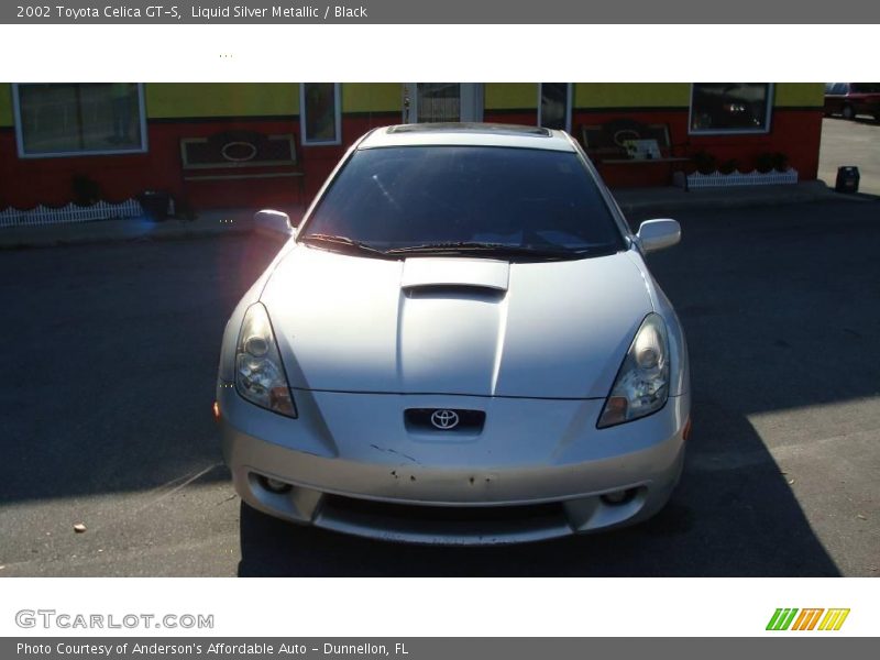 Liquid Silver Metallic / Black 2002 Toyota Celica GT-S