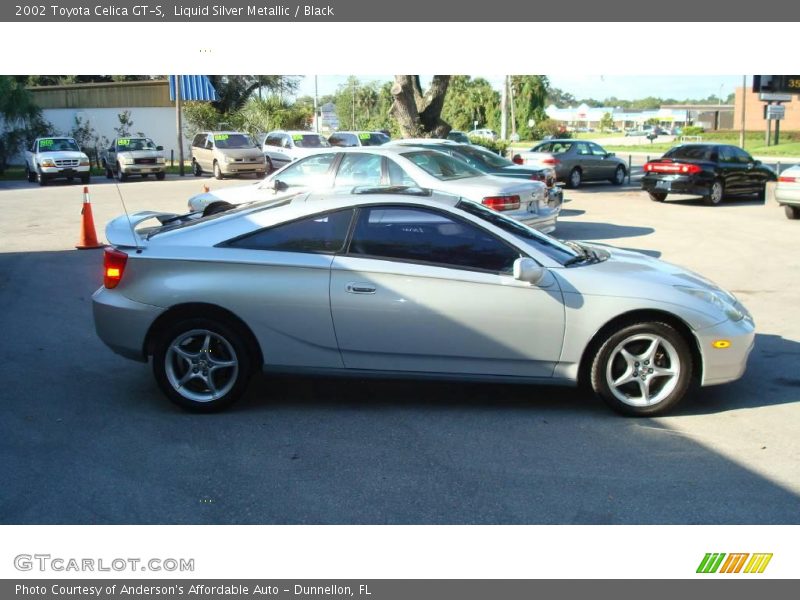 Liquid Silver Metallic / Black 2002 Toyota Celica GT-S