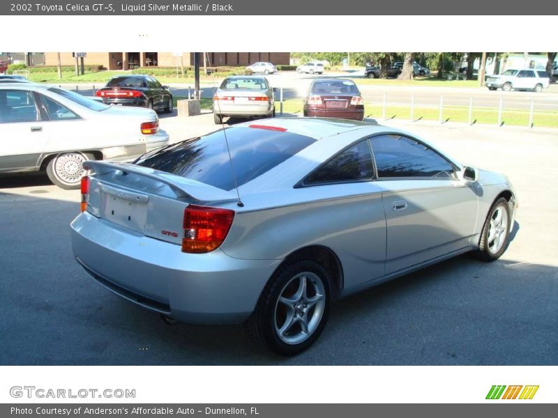 Liquid Silver Metallic / Black 2002 Toyota Celica GT-S