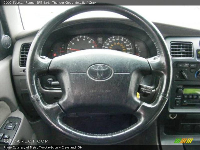 Thunder Cloud Metallic / Gray 2002 Toyota 4Runner SR5 4x4