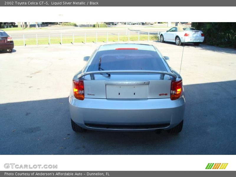 Liquid Silver Metallic / Black 2002 Toyota Celica GT-S
