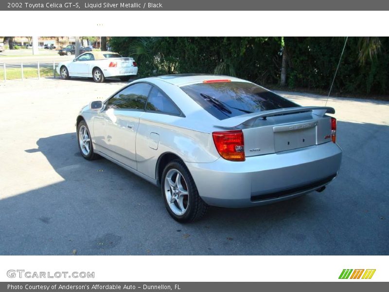 Liquid Silver Metallic / Black 2002 Toyota Celica GT-S