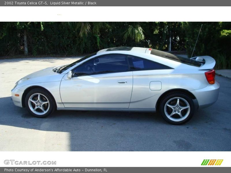 Liquid Silver Metallic / Black 2002 Toyota Celica GT-S