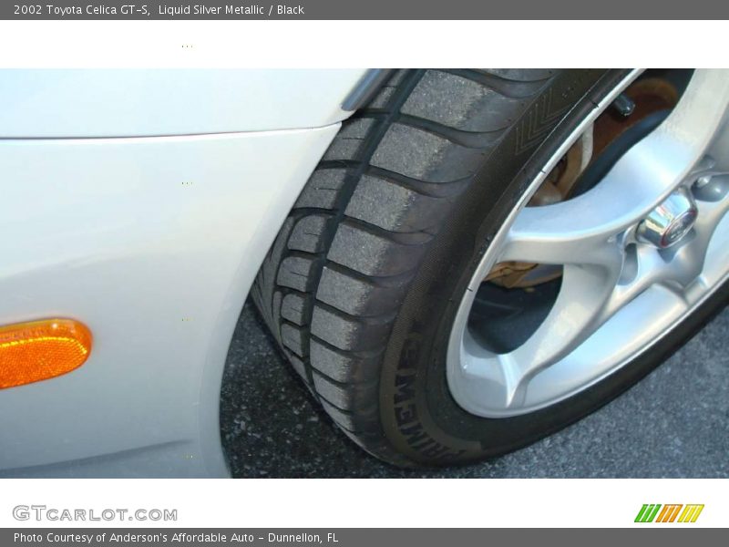 Liquid Silver Metallic / Black 2002 Toyota Celica GT-S