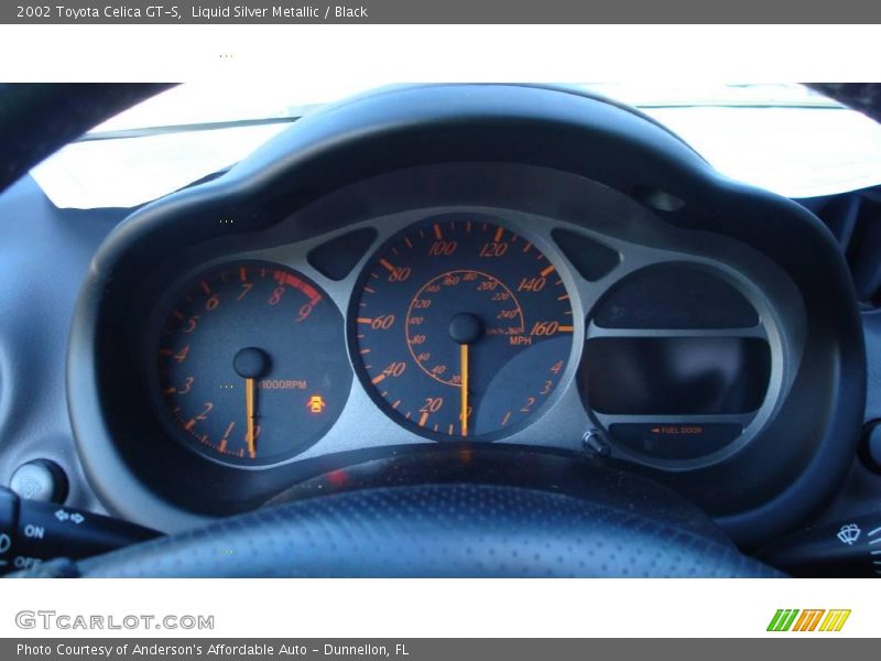 Liquid Silver Metallic / Black 2002 Toyota Celica GT-S