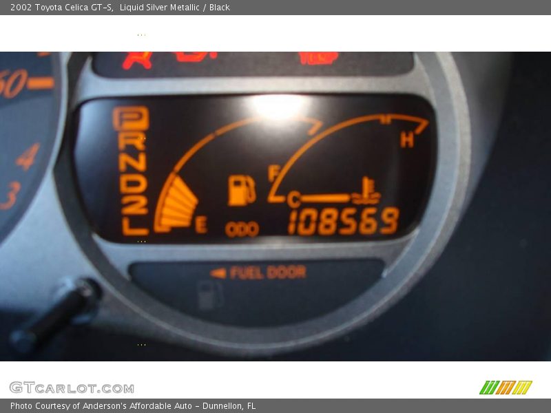 Liquid Silver Metallic / Black 2002 Toyota Celica GT-S