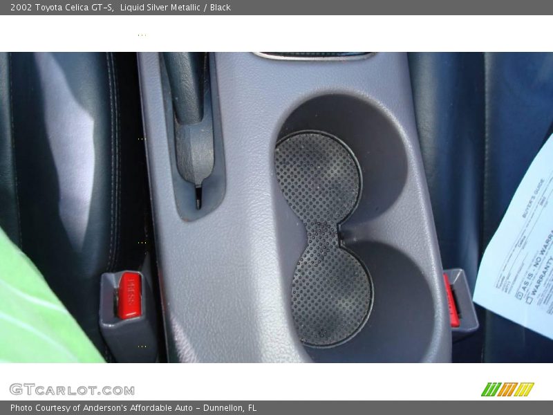 Liquid Silver Metallic / Black 2002 Toyota Celica GT-S