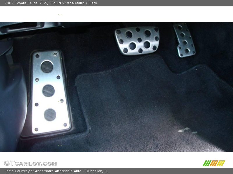 Liquid Silver Metallic / Black 2002 Toyota Celica GT-S