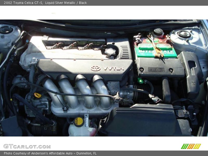 Liquid Silver Metallic / Black 2002 Toyota Celica GT-S