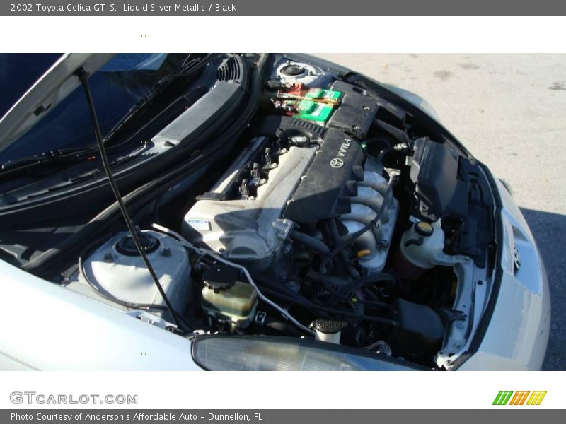 Liquid Silver Metallic / Black 2002 Toyota Celica GT-S