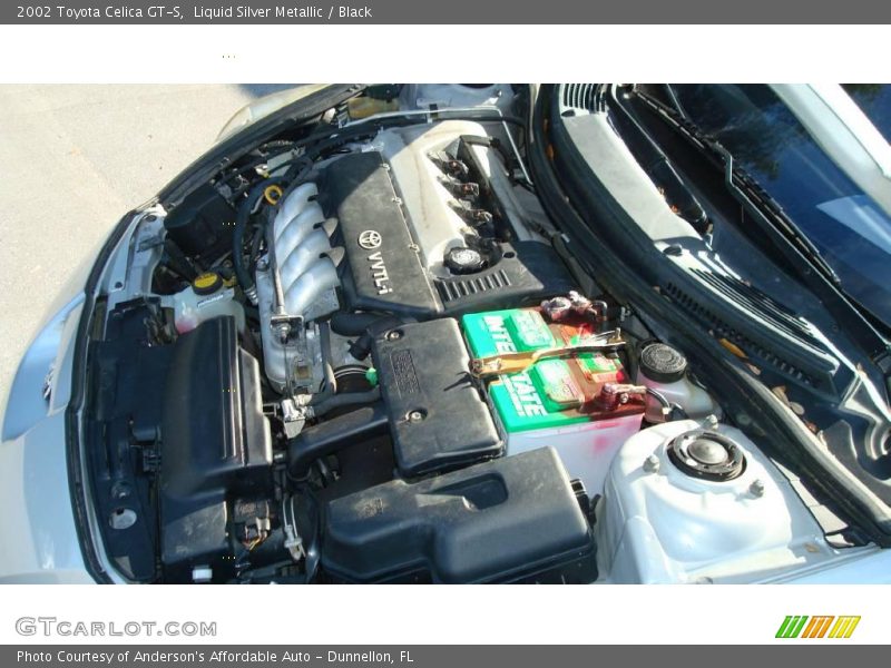 Liquid Silver Metallic / Black 2002 Toyota Celica GT-S