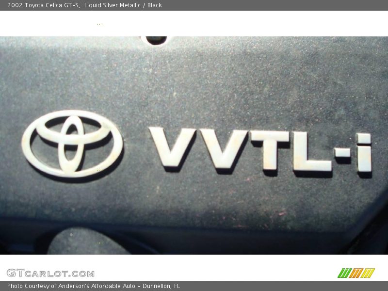 Liquid Silver Metallic / Black 2002 Toyota Celica GT-S