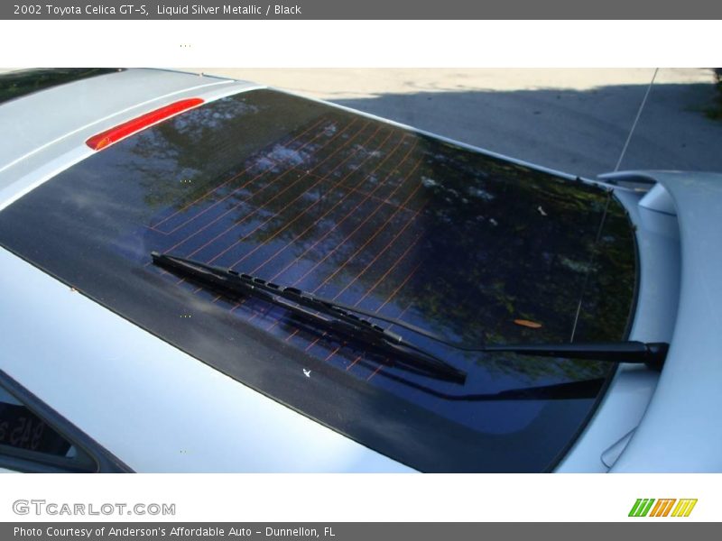 Liquid Silver Metallic / Black 2002 Toyota Celica GT-S