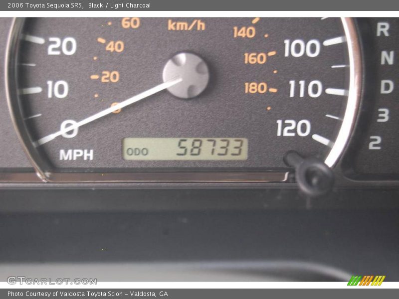 Black / Light Charcoal 2006 Toyota Sequoia SR5