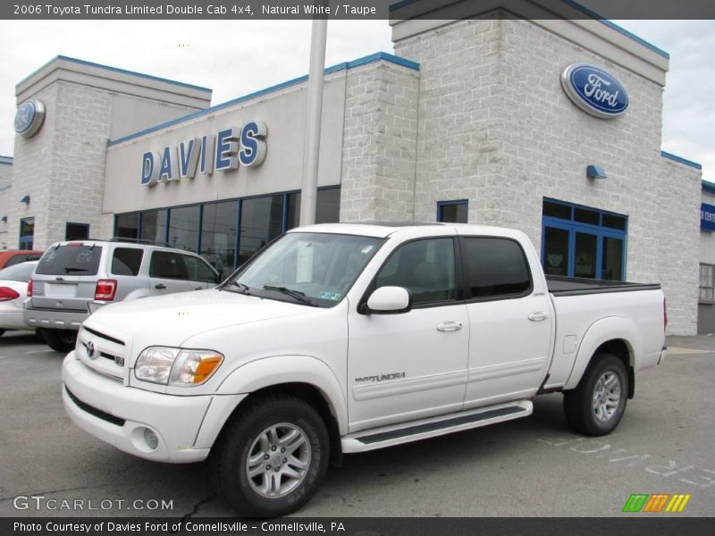 Natural White / Taupe 2006 Toyota Tundra Limited Double Cab 4x4