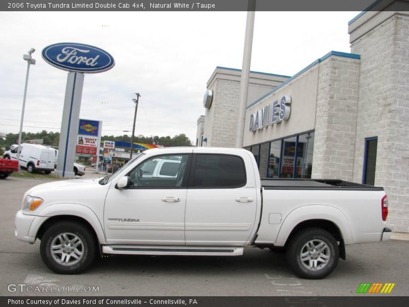 Natural White / Taupe 2006 Toyota Tundra Limited Double Cab 4x4