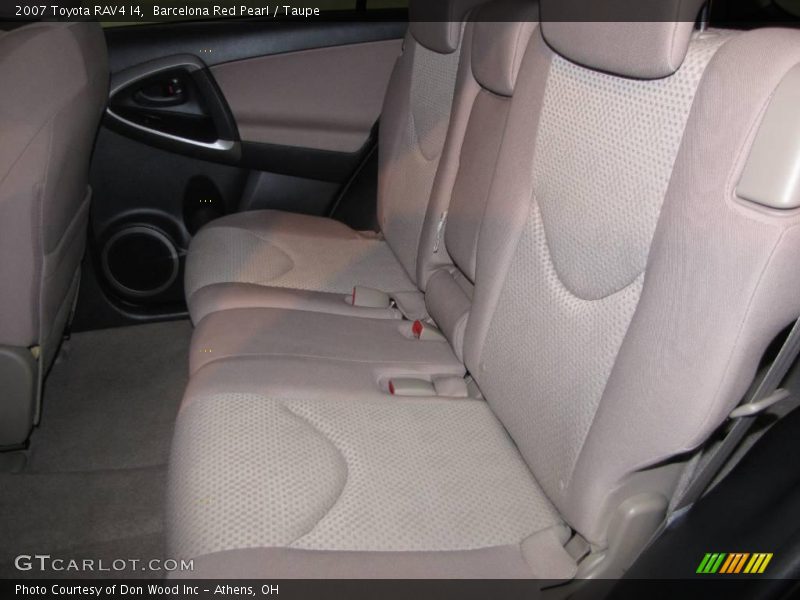 Barcelona Red Pearl / Taupe 2007 Toyota RAV4 I4