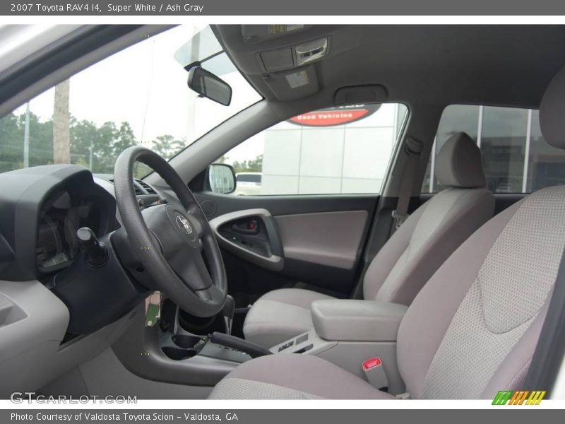 Super White / Ash Gray 2007 Toyota RAV4 I4