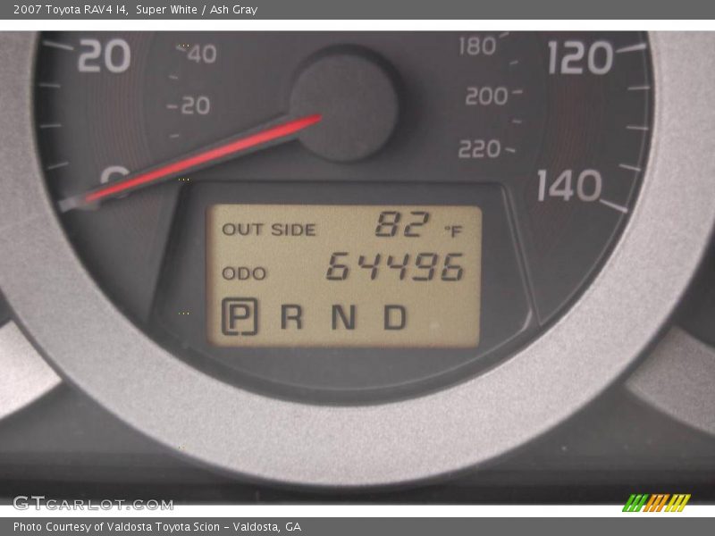 Super White / Ash Gray 2007 Toyota RAV4 I4