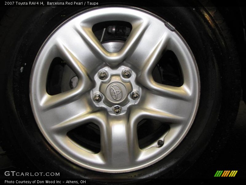 Barcelona Red Pearl / Taupe 2007 Toyota RAV4 I4