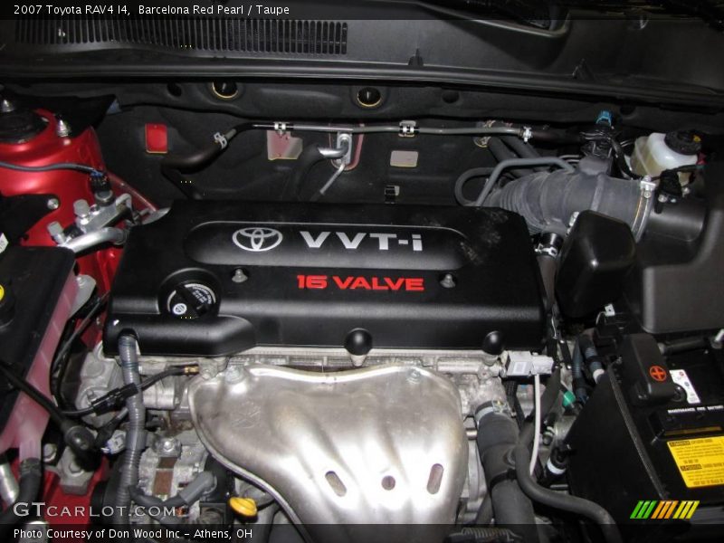 Barcelona Red Pearl / Taupe 2007 Toyota RAV4 I4
