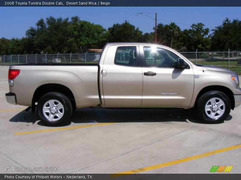 Desert Sand Mica / Beige 2008 Toyota Tundra Double Cab