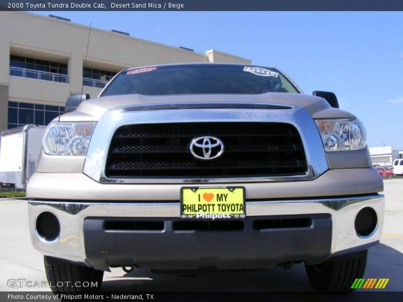 Desert Sand Mica / Beige 2008 Toyota Tundra Double Cab
