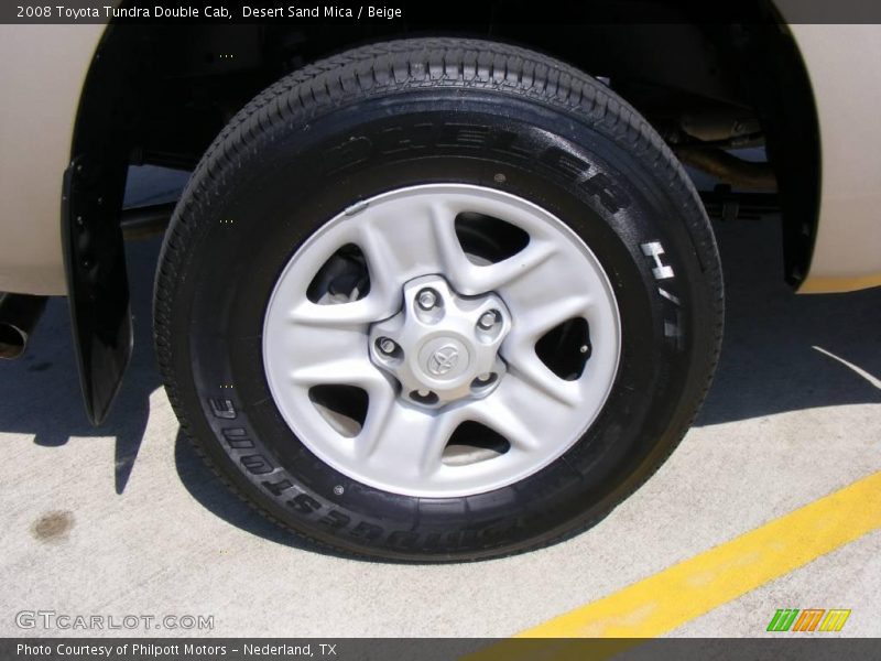 Desert Sand Mica / Beige 2008 Toyota Tundra Double Cab