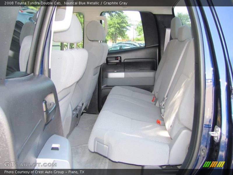 Nautical Blue Metallic / Graphite Gray 2008 Toyota Tundra Double Cab