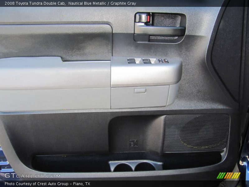 Nautical Blue Metallic / Graphite Gray 2008 Toyota Tundra Double Cab