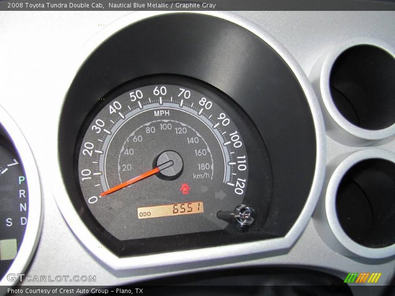 Nautical Blue Metallic / Graphite Gray 2008 Toyota Tundra Double Cab