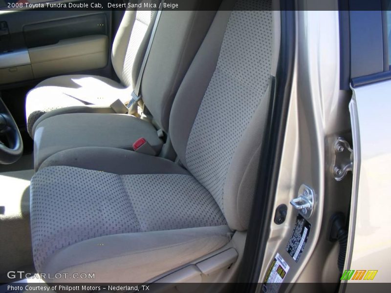 Desert Sand Mica / Beige 2008 Toyota Tundra Double Cab