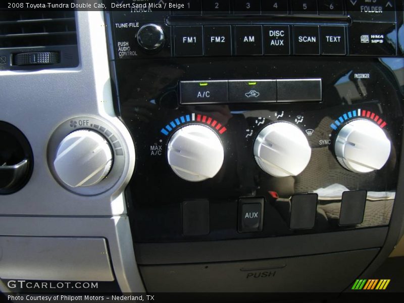Desert Sand Mica / Beige 2008 Toyota Tundra Double Cab