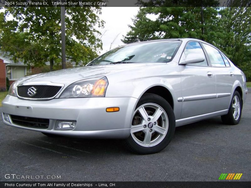 Titanium Silver Metallic / Gray 2004 Suzuki Verona EX