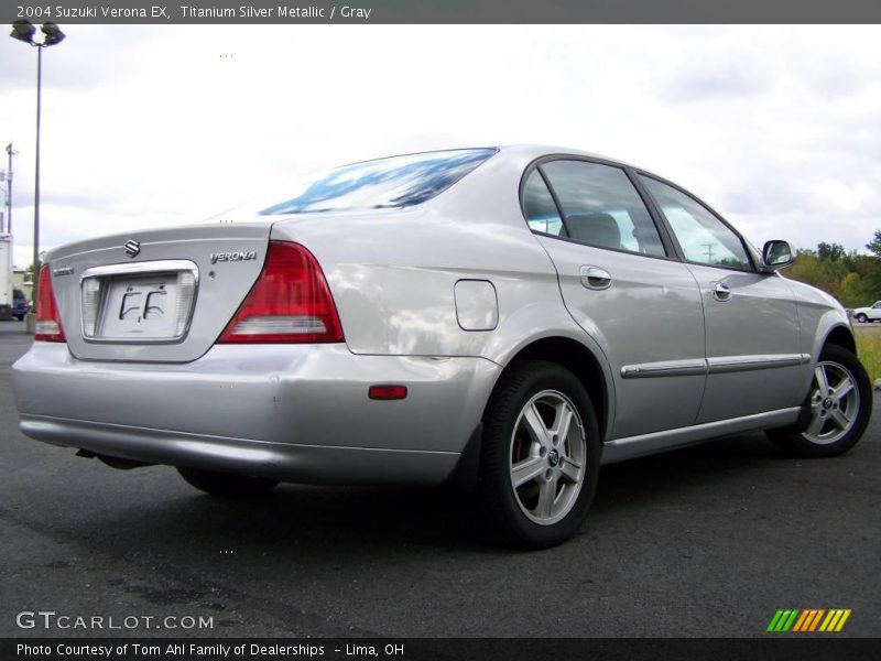 Titanium Silver Metallic / Gray 2004 Suzuki Verona EX